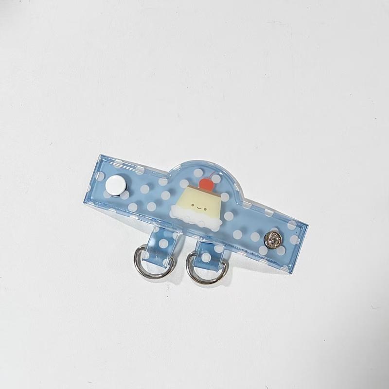 

Cartoon Wave Point Transparent Hanging Buckle Extension Buckle Pendant Display Buckle Diy Jewelry Accessories Bag Charm Pendant