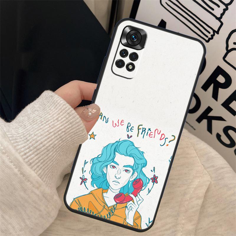Conan Lee Gray Phone Case For Xiaomi Redmi Note 12 Pro 8 9 10 11 Pro Note 12S 11S 10S 9S 9C 10C 12C Cover