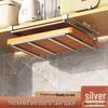 Storage Wallmounted Cutting Board Kitchen And Pot Lid Rack