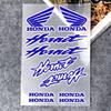 For Honda Stickers Reflective Motorcycle Stickers, 3M Safety Warning At Night In the Dark Scooter Helmets
