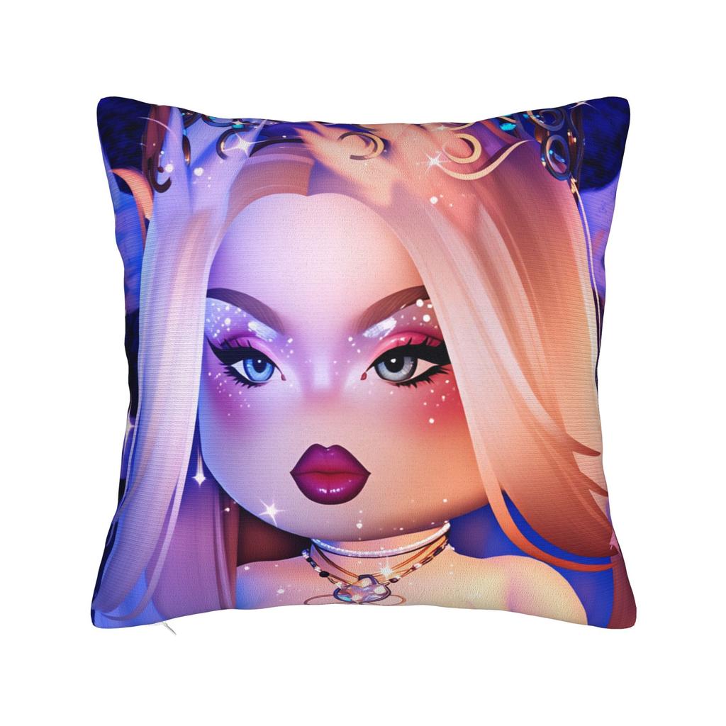 Girls Game Royale High Pillow Case Cute Funny Pillow Cover Comfy Pillowcases For Sofa Couch Bed Living Room