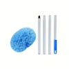 Ceiling Fan Duster Removable Long Duster with Telescoping Extension Pole Multifunctional for Cleaning High Ceiling Fan Furniture