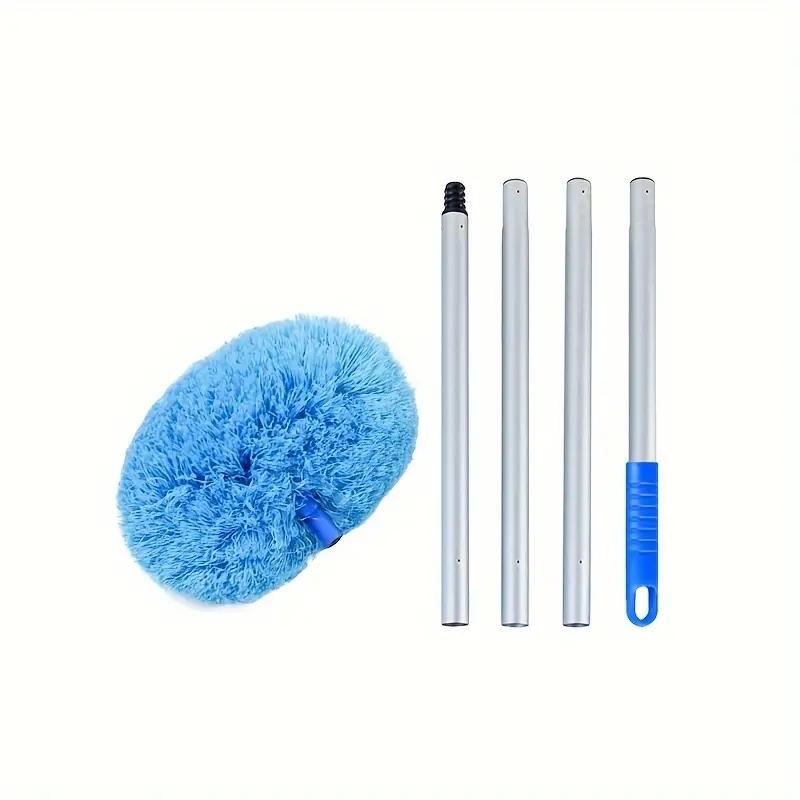 Ceiling Fan Duster Removable Long Duster with Telescoping Extension Pole Multifunctional for Cleaning High Ceiling Fan Furniture