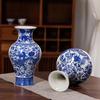 Antique Style Blue and White Porcelain Vase for Home Decoration