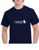 Singapore Airlines Weißes Logo Aviation Geek Marineblau Baumwoll-T-Shirt