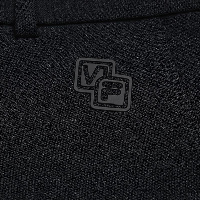 Fila Golf Series Simple Fashionable Quality Trendy Sports Golf Versatile Loose Woven Casual Pants Women Bottoms Deep-Black A11W615811FBK