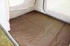 ogawa Tent Sheet Ground Mat 1522 Dark Brown x Black 3845 (Ogawa)
