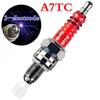 Three-Electrode Moped Scooter Replacement Parts Modification Accessories A7TC Motorcycle Spark Plug