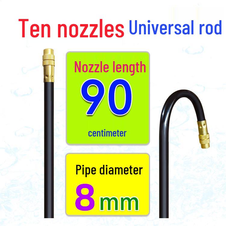 Adjustable Micro-Atomization Automatic Watering Nozzle for Irrigation, Cooling, and Humidification