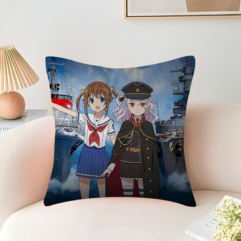 Anime T-The Rising of the Shield Hero Personalized Pillow Dust Cover Bedroom Party Decoration Pillowcase Birthday Gift