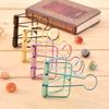 5/40Pcs Rosegold Binder Clips Paper Clip Office School Supplies Binding Supplies Files Bag Documents Bag Clips Metal Clips