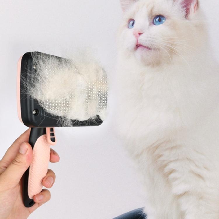 Dog Grooming Combs Cat Brushes Self Cleaning Slicker Brush for Shedding Hairs