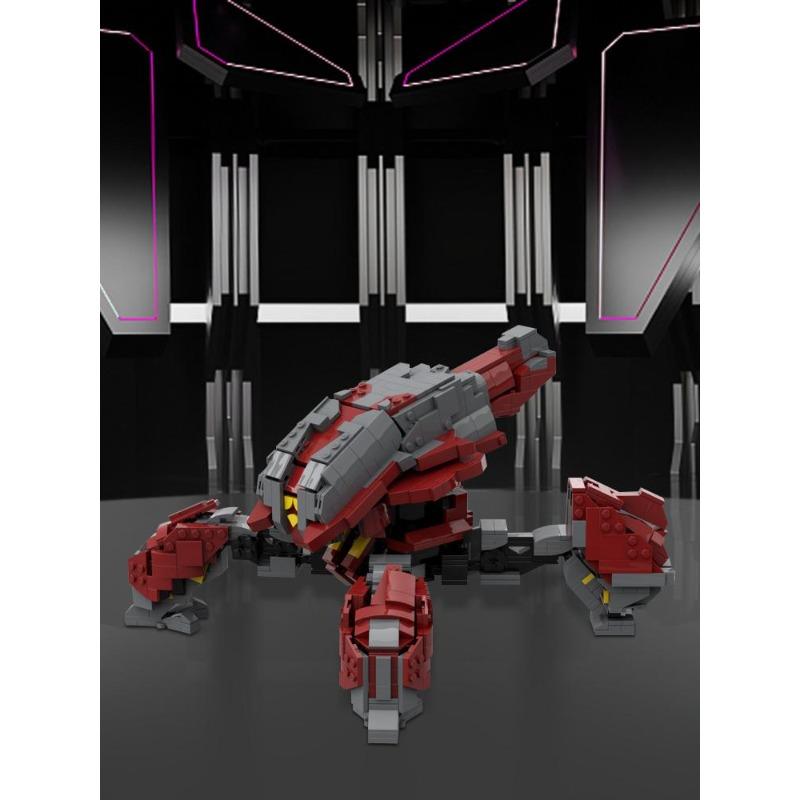 Gobricks MY OWN CREATION Banished Scarab Locust Construction Brick Mechanical Beast War Machine Blocks DO-IT-YOURSELF Miniature Kid Playthings