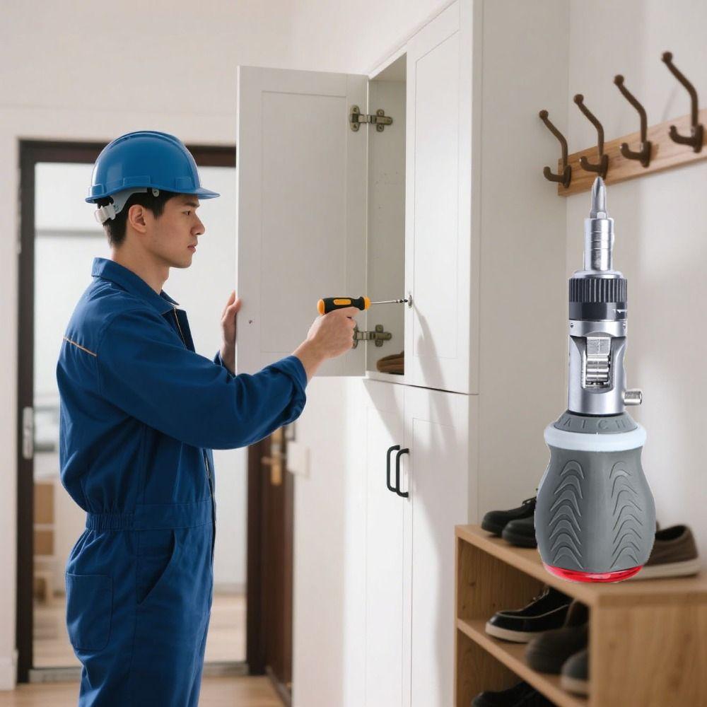 180 Degree Rotating Ratchet Screwdriver Set Adjustable Multipurpose Screwdriver Professional Use