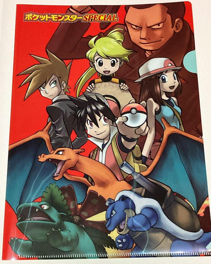 [USED] Not for sale Pokemon SPECIAL A4 clear file set of 3