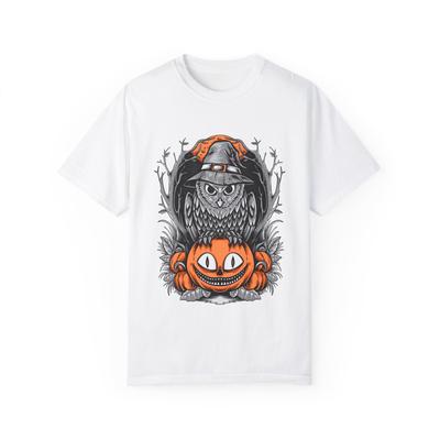Halloween-Specials Unisex garment-gefärbtes T-Shirt