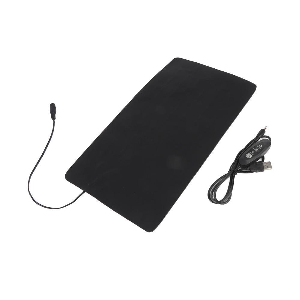 3 Gear Temperature Adjustment Seedling Heat Mat PU Leather Waterproof Design Seedling Warming Mat Low Voltage Textured Surface