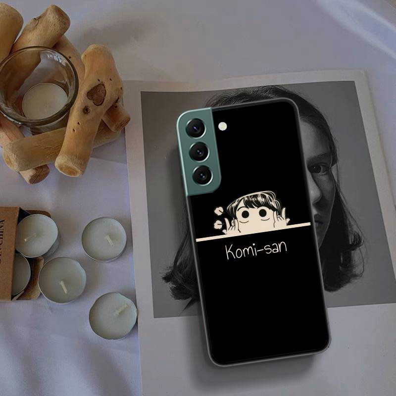 Anime Komi Shouko Cant Communicate Phone Case For Samsung Galaxy Note 20 Ultra 10 Lite 9 8 M11 M12 M21 M30S M31 M32 M51 M52 J8 J