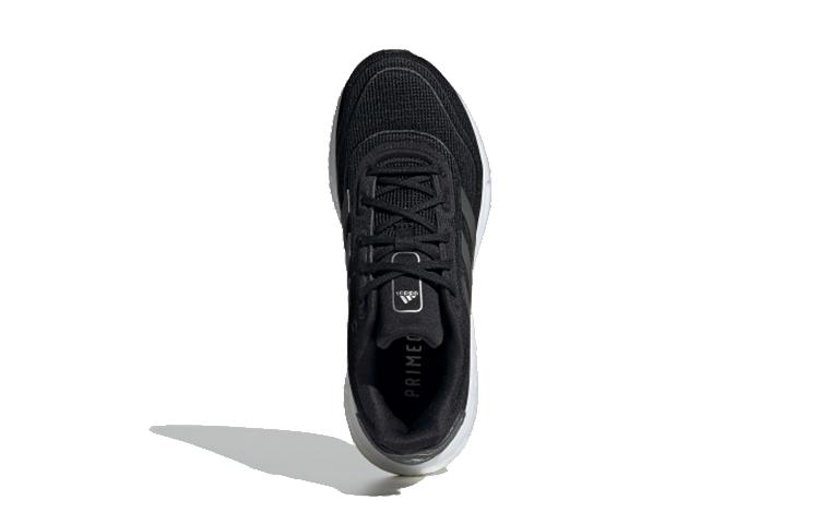 adidas Galaxar Supernova J Нескользящие и дышащие низкие детские кроссовки для бега Черно-серые Подростковые FW9113