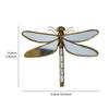 Dragonfly Design Wall Mounted Decor, Creative Wall Decor, Home Decor for Living Room Bedroom, Room Wall Hanging Decor,Shelves