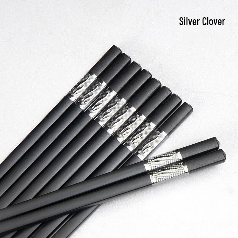 777 Alloy Chopsticks for Hotel & Canteen, 10 Pairs