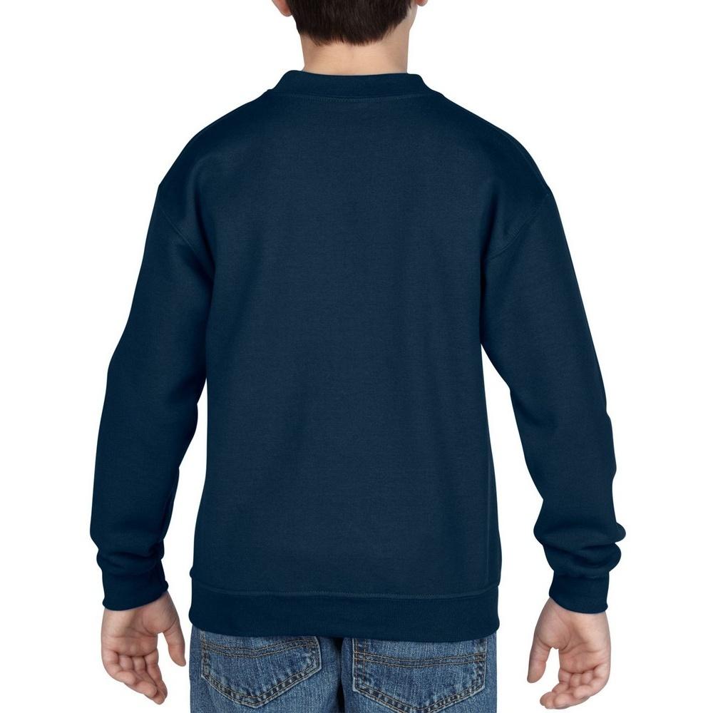 Gildan Childrens Unisex Heavy Blend Crewneck Sweatshirt (Pack Of 2)