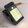 Clip On Solar Lights Outdoor Waterproof Smart Sensor Deck Lights 3 Modes Lamp Decoration For Umbrella Garden Yard Fence Gate