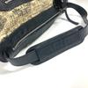 CHANEL Camellia CC CC Mark bag Shoulder Bag Canvas/Leather Black/BeigeBased