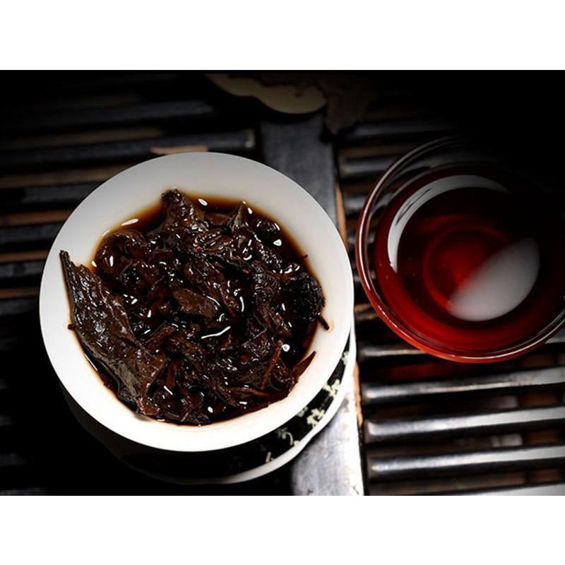 Yunnan Wishful Pu-erh Tea Cake Organic Class Cooked Puer Tea Healthy Drink 357g