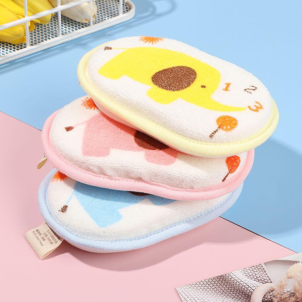 Bath Towels Exfoliating Massager Bath Sponge Shower Brush Elephant Pattern Infant Children Rub