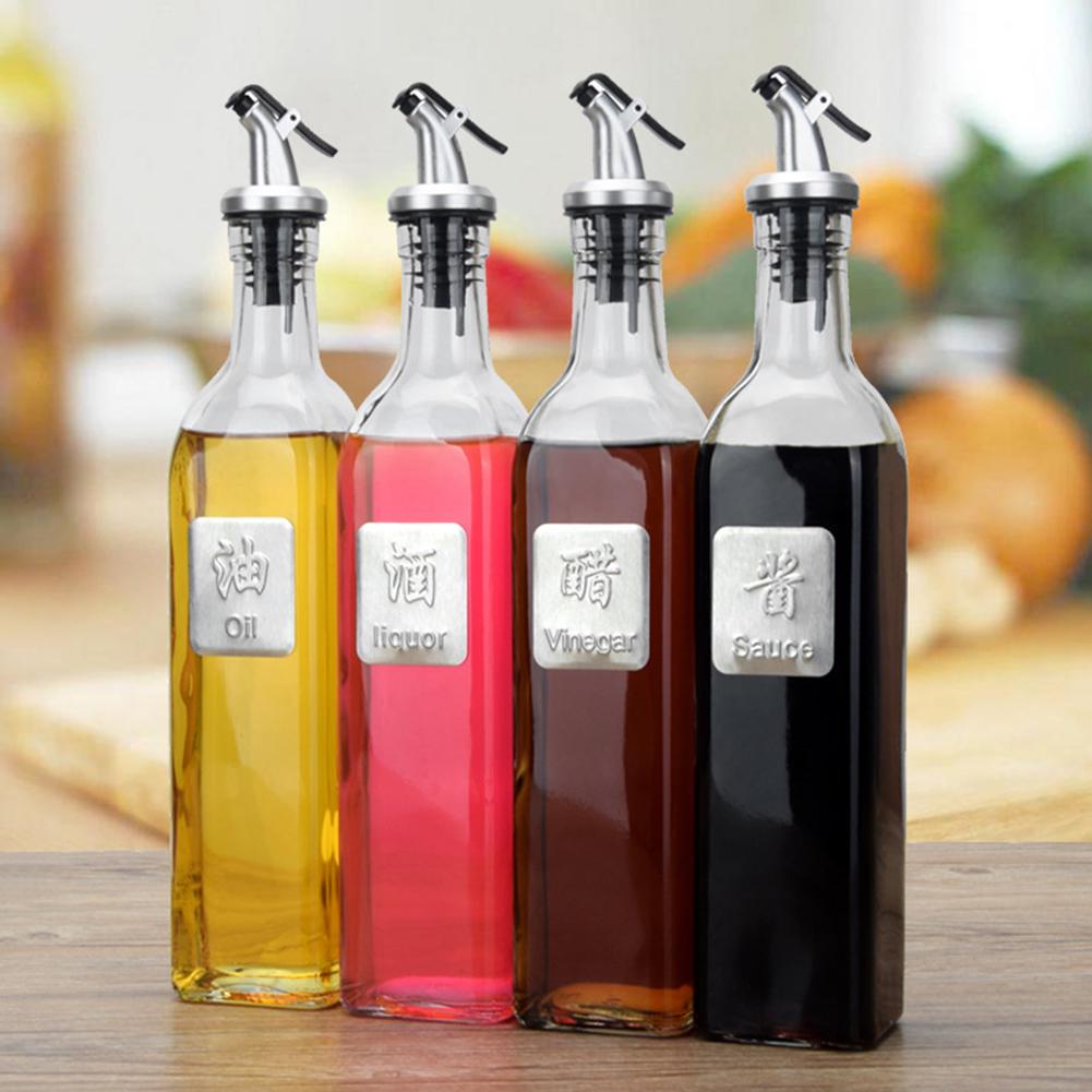 Oil Sauce Vinegar Bottle Flip Stopper Dispenser Pourer Faucet