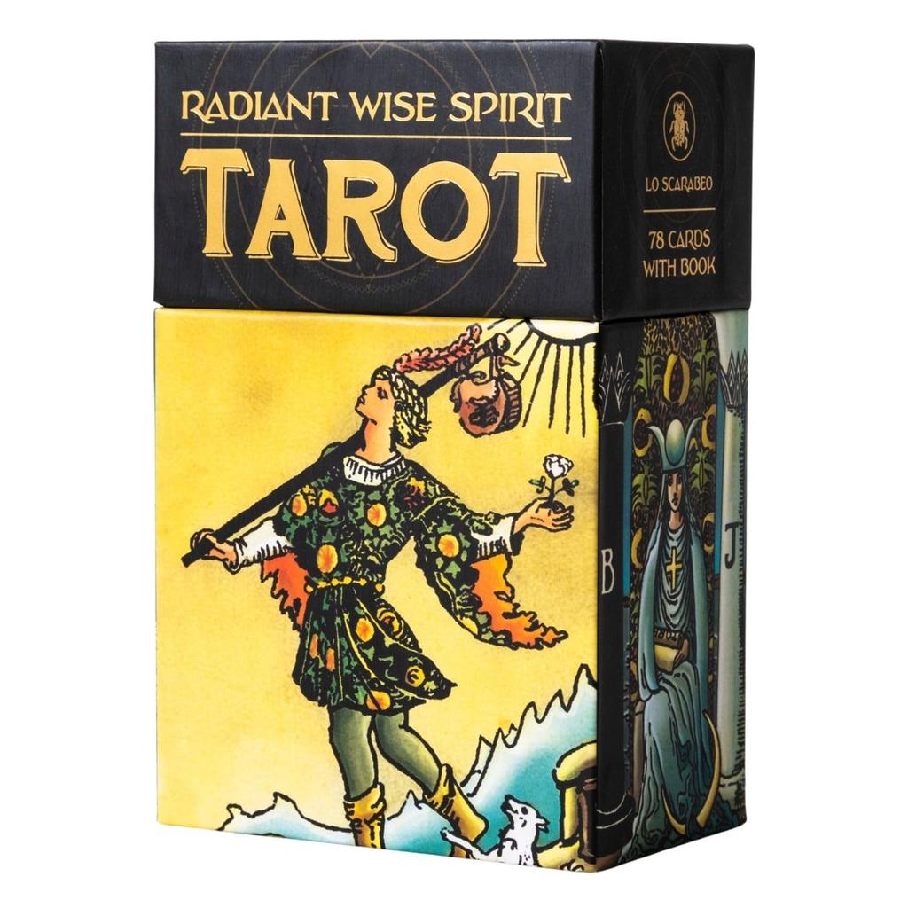 I.I.J. Radiant Wise Spirit Tarot, Waite Edition, 78 Cards, Tarot Reading, with Japanese Instructions, Authentic Product