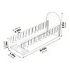 1/2/3 Pcs 12 Tier Greeting Card Display Stand Acrylic Postcard Booth Art Display Shelf Rack Jewelry Card Holder for Tabletop