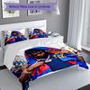 Lamine Yamal Green Spotify Logo Bedding Set,Breathable Bed Linen for Guest Room Decoration,Perfect Housewarming Gift,All Season Duvet Cover with Pillo