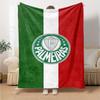 Palmeiras Theme Printed Blanket - Perfect for Couch, Bed, Travel & Outdoor Use | Machine Washable, Cozy & Durable.