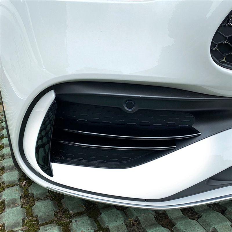 ABUL-Front Bar Air Inlet Grille Trim Modification Front Fog Light Grille Car Component For C-Class W206 C200 C260