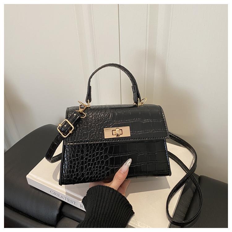 Сумка - Универсальная Сумка на Одно Плечо - Шикарная и Простая Модная Сумка чёрный