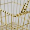 Metal Wire Shopping Basket Sleek Convenient for Boutiques