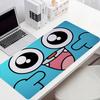 Funny Emojis Mouse Pad Large Computer Office Game Table Mat Rubber AntiSlip Stitched Edge Keyboard Mats 90x40 Xxl Desk Pads