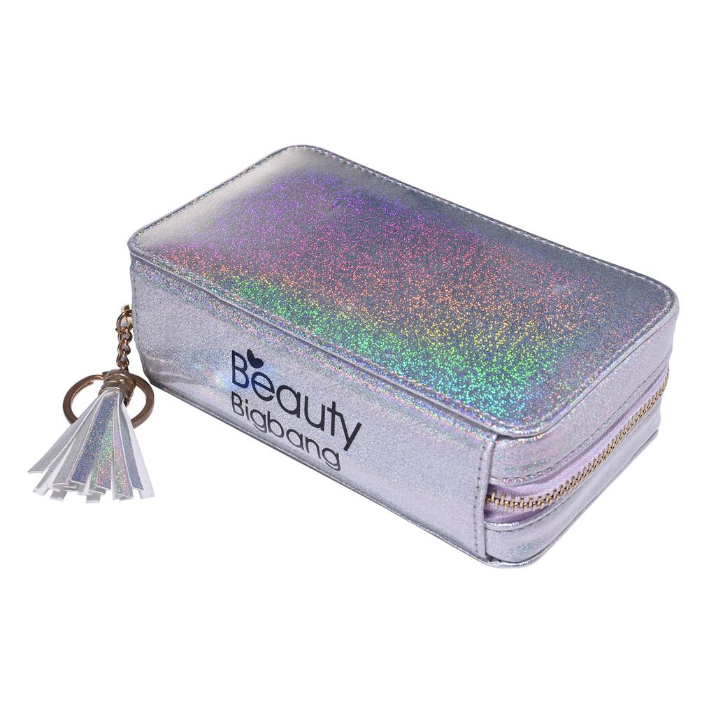 BEAUTYBIGBANG Stamping Plate Storage Bag Cases Multi-function Thicken Traveller Nail art Stamp Bag Organizer Removable Pockets