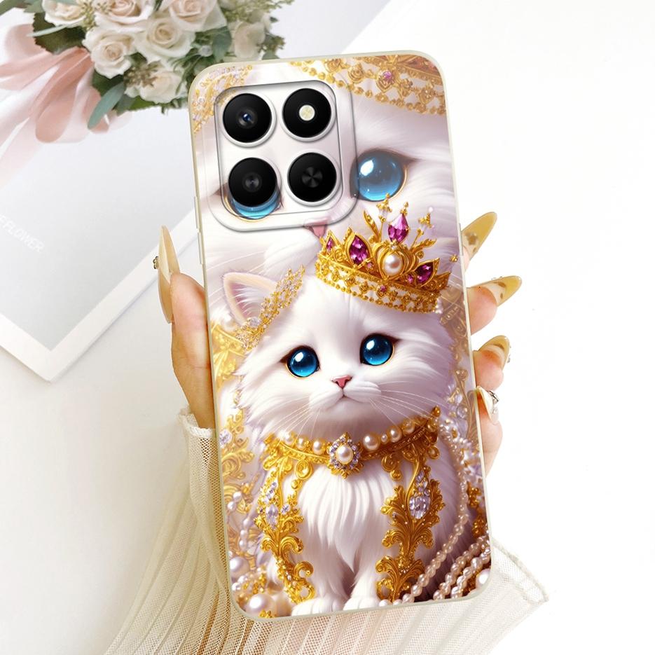 Etui For Honor 400 Smart 5G LGN-NX1 Urocze Śmieszne Kreskówkowe Pokrowiec Odporne na Wstrząsy Etui na Telefon Dla Honor X7d 4G HonorX7d 5G Miękkie Pokrowce Torby