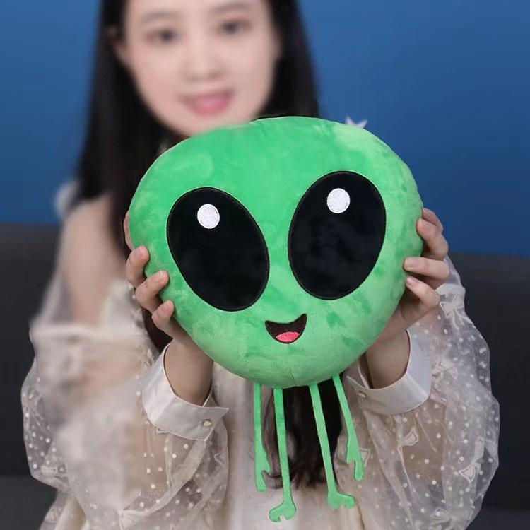 Creative Alien Emoticon Plush Lumbar Pillow - Cute Doll Gift Standard Packaging 990₽
