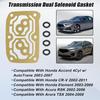 Transmission Dual Solenoid Gasket/O-Rings Compatible with Honda Acura RSX TSX CRV Element Accord 4-Cylinder Replaces 91301-PC9-003 28262-PRP-000