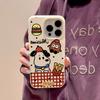 Phone Case for iPhone 11 13 Case iPhone 12 14 15 16 Pro Max 12 Pro 15 Plus 16 Pro Leather Painted Waterproof Drop-proof and Wear-resistant Cartoon