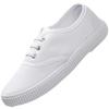 Klassieke Effen Canvas Sneakers voor Kinderen Comfortabele Witte Sportschoenen Jongens Meisjes School Sport Cheerleading Ademend Schoeisel