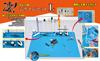 Doyusha Amazing! Hobby Silicone Mat L Hobby Tool Blue