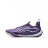 Li Ning Sonic 13 Cushioning Slip Resistant Abrasion Resistant Low Top Basketball Shoes Men's Purple Pink ABAV025-6