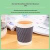 Deli Disposable Paper Cups with Stirrers