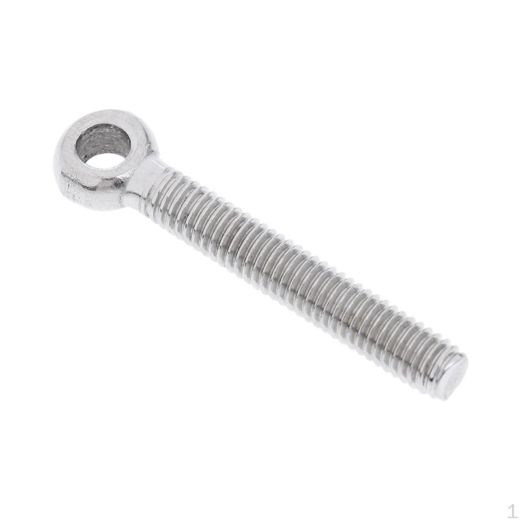 Stainless Steel Forged Threaded Hanging Eye For Catenary Wire