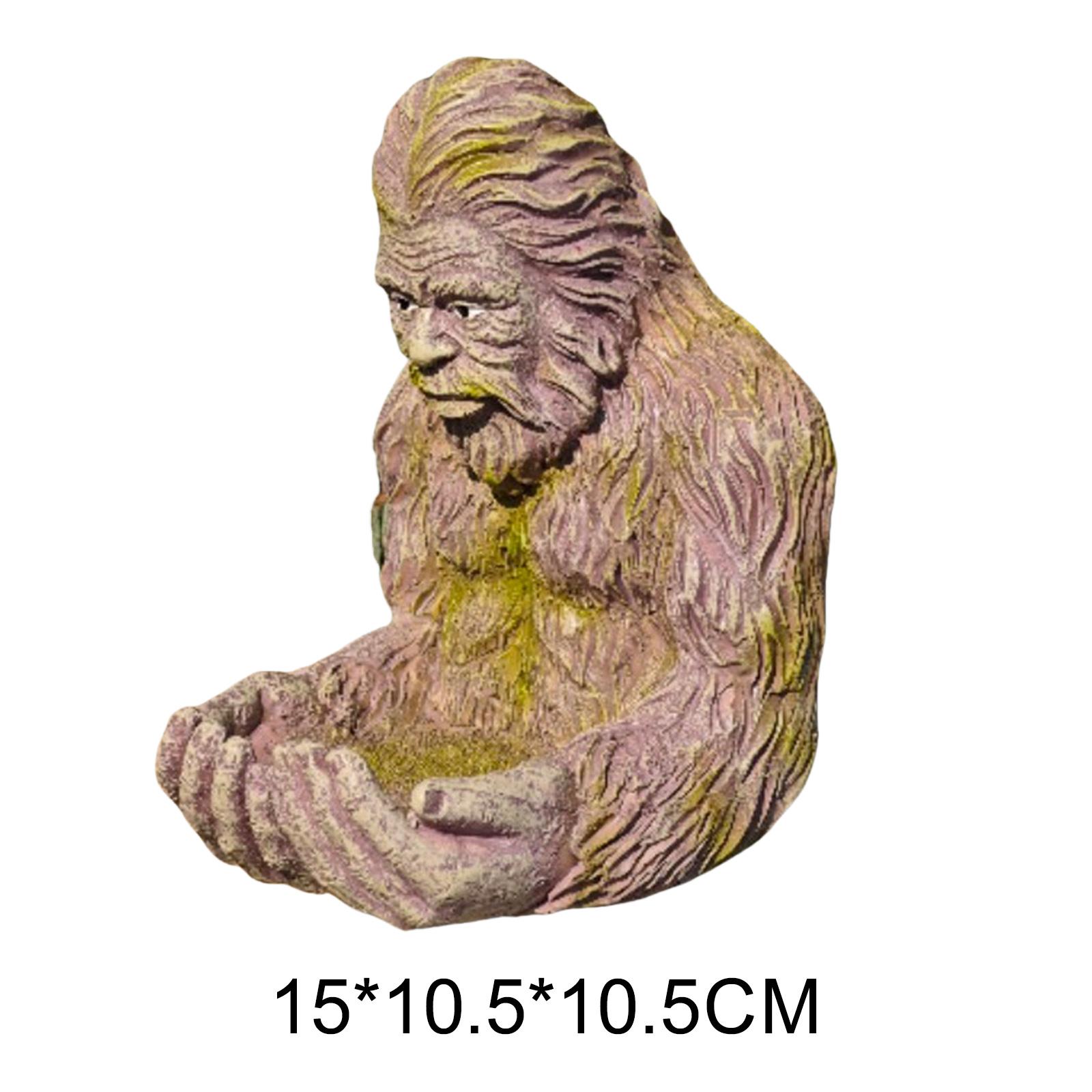 

1/2Pcs Wild Bird Feeder Waterproof Tree-Mounted Art Statue Unique Resin Sculpture Nature Art Decoration for Backyard Garden Yard